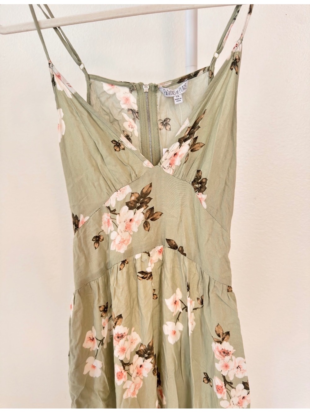 Patrons of Peace- XS Floral Dress